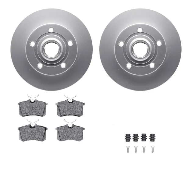 R1 Concepts WDUH1-73081 Carbon Series Brake Rotors W/ 5000 Oep Brake Pads & Hdw